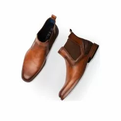 Bottines COGNAC B-BLAKE 10 Bottines COGNAC B-BLAKE -Mocassins et bateaux boutique bottines cognac b blake 25