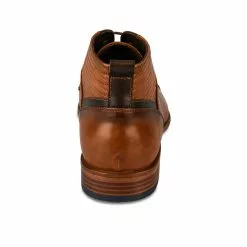 Bottines COGNAC B-BLAKE -Mocassins et bateaux boutique bottines cognac b blake 53