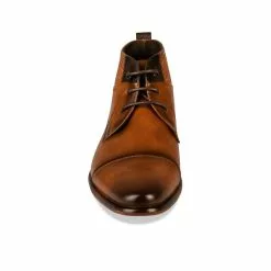 Bottines COGNAC B-BLAKE -Mocassins et bateaux boutique bottines cognac b blake 55