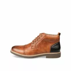 Bottines COGNAC DENIM SIDE 11 Bottines COGNAC DENIM SIDE -Mocassins et bateaux boutique bottines cognac denim side 11