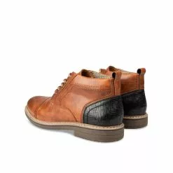 Bottines COGNAC DENIM SIDE 12 Bottines COGNAC DENIM SIDE -Mocassins et bateaux boutique bottines cognac denim side 12