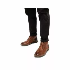 Bottines COGNAC DENIM SIDE 15 Bottines COGNAC DENIM SIDE -Mocassins et bateaux boutique bottines cognac denim side 15