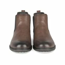 Bottines COGNAC DENIM SIDE -Mocassins et bateaux boutique bottines cognac denim side 6