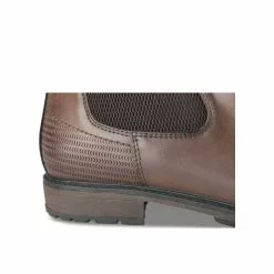 Bottines COGNAC DENIM SIDE -Mocassins et bateaux boutique bottines cognac denim side 8