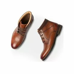 Bottines COGNAC PIERRE CARDIN -Mocassins et bateaux boutique bottines cognac pierre cardin 11