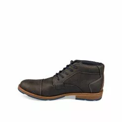 Bottines GRIS DENIM SIDE -Mocassins et bateaux boutique bottines gris denim side 13