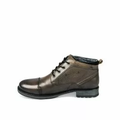 Bottines GRIS DENIM SIDE CUIR 10 Bottines GRIS DENIM SIDE CUIR -Mocassins et bateaux boutique bottines gris denim side cuir 3