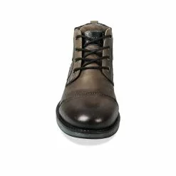 Bottines GRIS DENIM SIDE CUIR 11 Bottines GRIS DENIM SIDE CUIR -Mocassins et bateaux boutique bottines gris denim side cuir 4