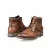 Bottines MARRON B-BLAKE CUIR -Mocassins et bateaux boutique bottines marron b blake cuir 28