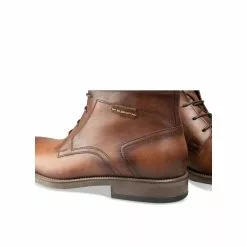 Bottines MARRON B-BLAKE CUIR -Mocassins et bateaux boutique bottines marron b blake cuir 33
