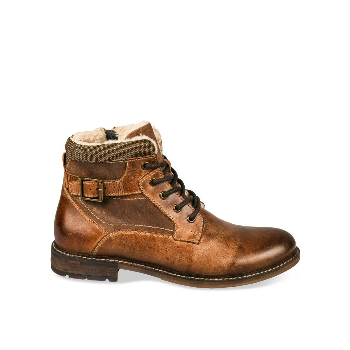 Bottines MARRON CAPE MOUNTAIN CUIR 4 Bottines MARRON CAPE MOUNTAIN CUIR – Image 2