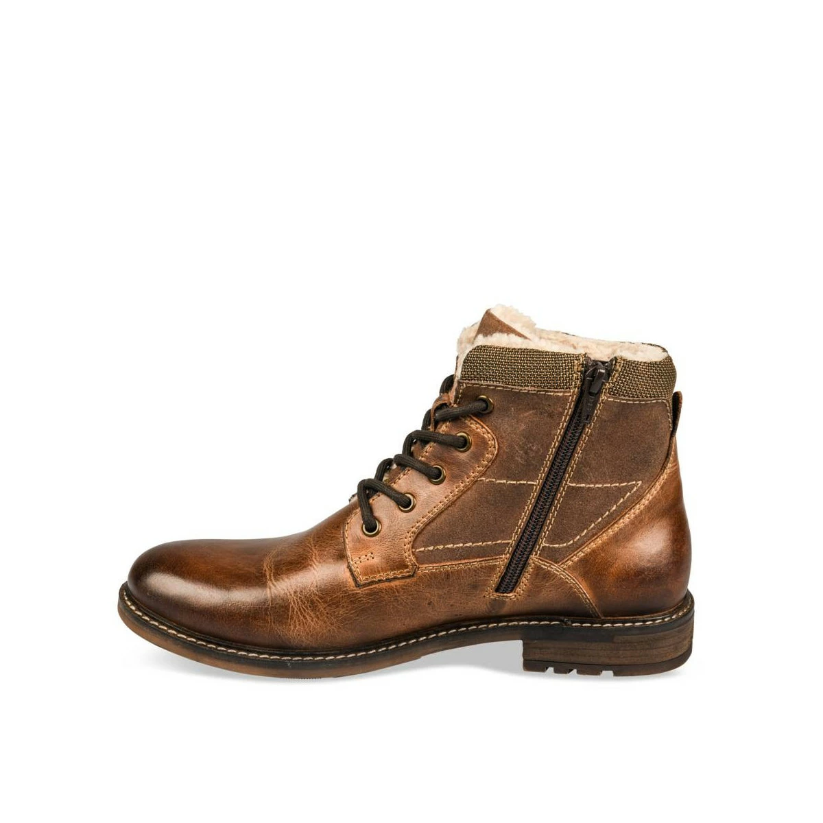 Bottines MARRON CAPE MOUNTAIN CUIR 6 Bottines MARRON CAPE MOUNTAIN CUIR – Image 4