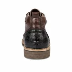 Bottines MARRON DENIM SIDE 12 Bottines MARRON DENIM SIDE -Mocassins et bateaux boutique bottines marron denim side 105