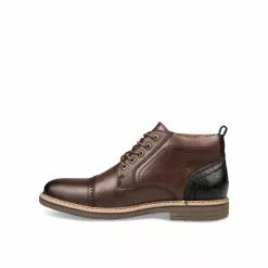 Bottines MARRON DENIM SIDE 13 Bottines MARRON DENIM SIDE -Mocassins et bateaux boutique bottines marron denim side 106