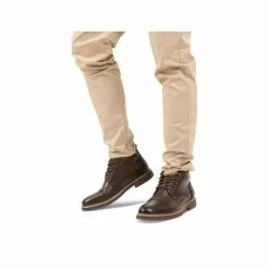 Bottines MARRON DENIM SIDE 15 Bottines MARRON DENIM SIDE -Mocassins et bateaux boutique bottines marron denim side 108