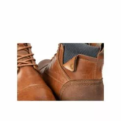 Bottines MARRON DENIM SIDE 14 Bottines MARRON DENIM SIDE -Mocassins et bateaux boutique bottines marron denim side 114