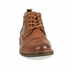 Bottines MARRON DENIM SIDE -Mocassins et bateaux boutique bottines marron denim side 125