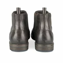 Bottines MARRON DENIM SIDE -Mocassins et bateaux boutique bottines marron denim side 13