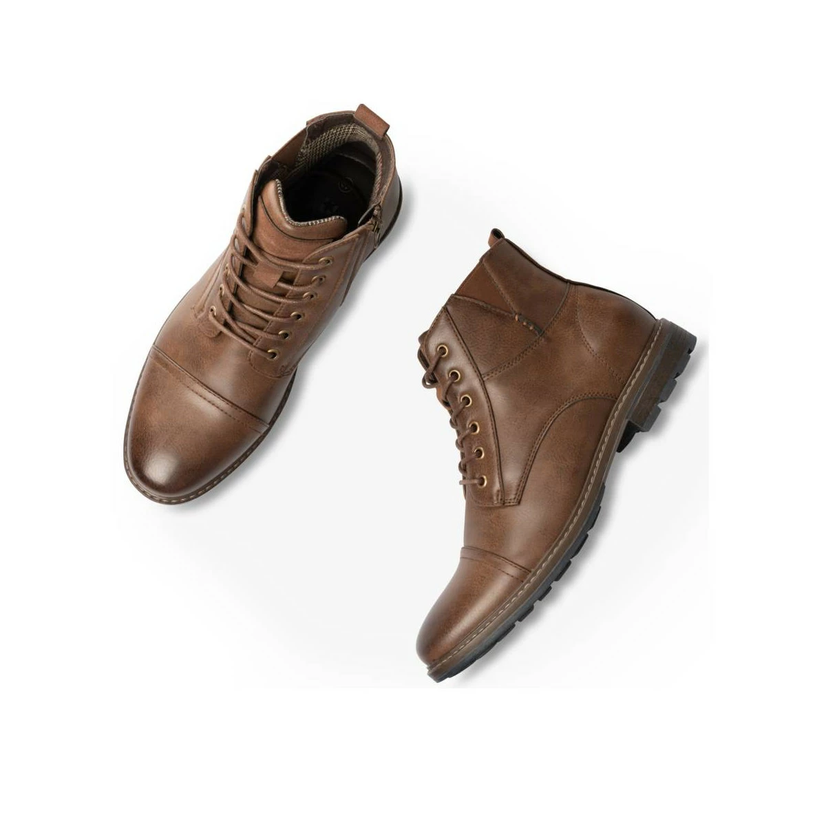 Bottines MARRON DENIM SIDE 6 Bottines MARRON DENIM SIDE – Image 5