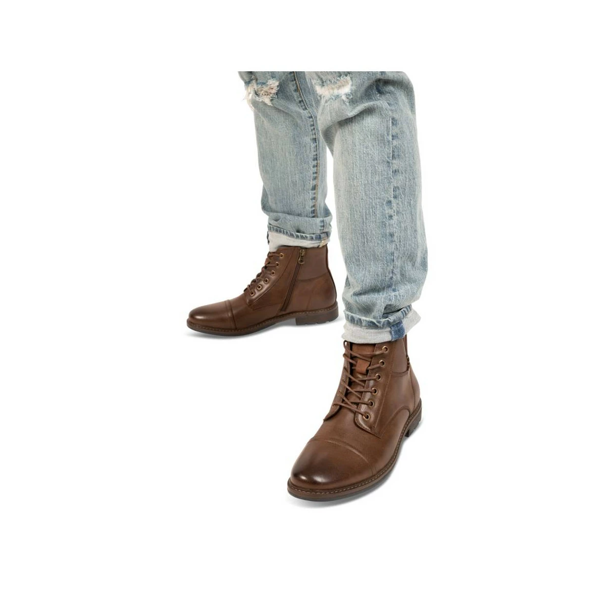 Bottines MARRON DENIM SIDE 8 Bottines MARRON DENIM SIDE – Image 7