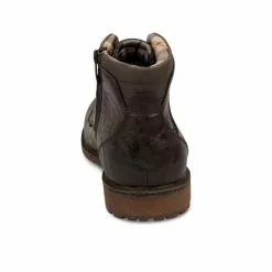Bottines MARRON DENIM SIDE -Mocassins et bateaux boutique bottines marron denim side 17