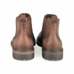 Bottines MARRON DENIM SIDE -Mocassins et bateaux boutique bottines marron denim side 23