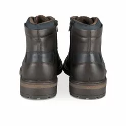 Bottines MARRON DENIM SIDE -Mocassins et bateaux boutique bottines marron denim side 3