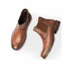 Bottines MARRON DENIM SIDE 13 Bottines MARRON DENIM SIDE -Mocassins et bateaux boutique bottines marron denim side 44