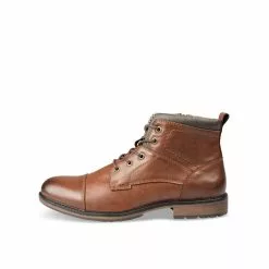 Bottines MARRON DENIM SIDE -Mocassins et bateaux boutique bottines marron denim side 49