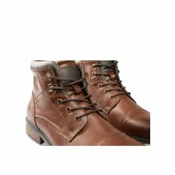 Bottines MARRON DENIM SIDE -Mocassins et bateaux boutique bottines marron denim side 52