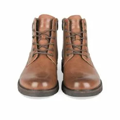 Bottines MARRON DENIM SIDE -Mocassins et bateaux boutique bottines marron denim side 7