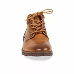 Bottines MARRON DENIM SIDE -Mocassins et bateaux boutique bottines marron denim side 87