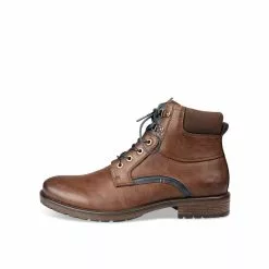 Bottines MARRON DENIM SIDE -Mocassins et bateaux boutique bottines marron denim side 97