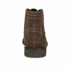 Bottines MARRON DENIM SIDE CUIR -Mocassins et bateaux boutique bottines marron denim side cuir 12