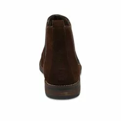 Bottines MARRON DENIM SIDE CUIR -Mocassins et bateaux boutique bottines marron denim side cuir 27