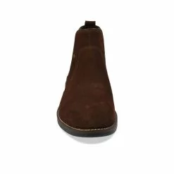 Bottines MARRON DENIM SIDE CUIR -Mocassins et bateaux boutique bottines marron denim side cuir 29