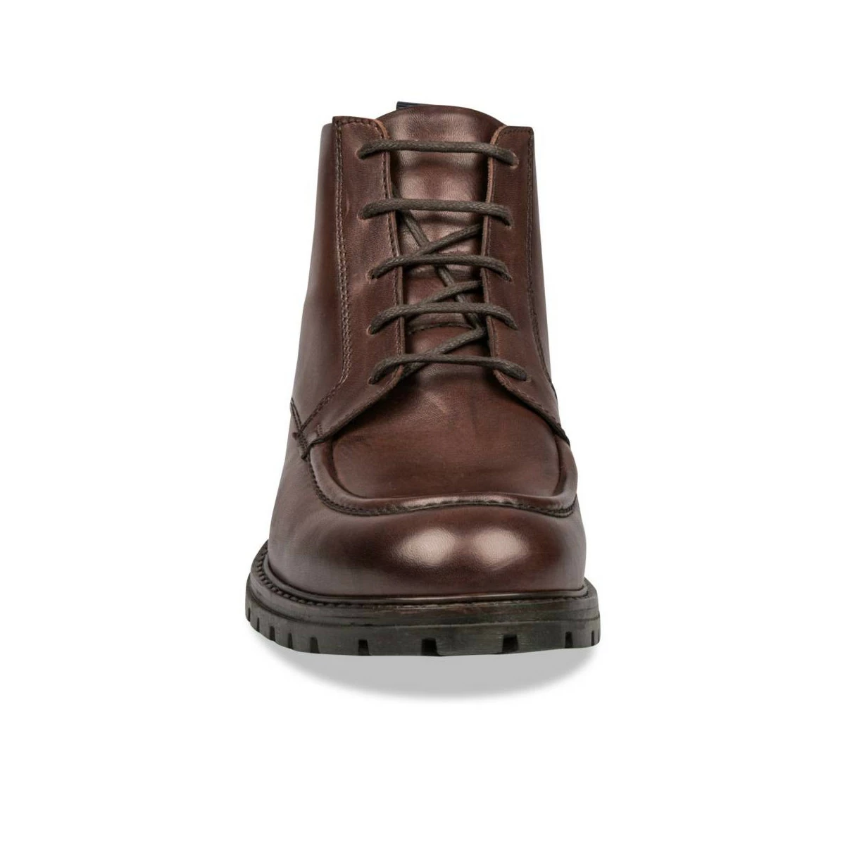 Bottines MARRON DENIM SIDE CUIR 7 Bottines MARRON DENIM SIDE CUIR – Image 5