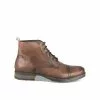 Bottines MARRON DENIM SIDE CUIR -Mocassins et bateaux boutique bottines marron denim side cuir 45