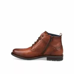 Bottines MARRON DENIM SIDE CUIR 10 Bottines MARRON DENIM SIDE CUIR -Mocassins et bateaux boutique bottines marron denim side cuir 63