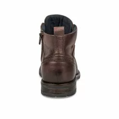 Bottines MARRON DENIM SIDE CUIR 9 Bottines MARRON DENIM SIDE CUIR -Mocassins et bateaux boutique bottines marron denim side cuir 67