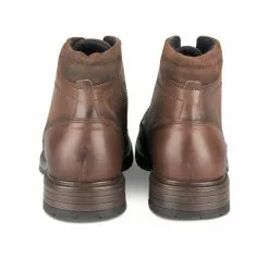 Bottines MARRON DENIM SIDE CUIR -Mocassins et bateaux boutique bottines marron denim side cuir 73