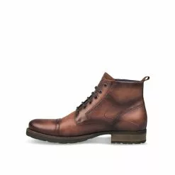 Bottines MARRON DENIM SIDE CUIR 10 Bottines MARRON DENIM SIDE CUIR -Mocassins et bateaux boutique bottines marron denim side cuir 83