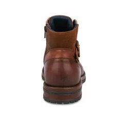 Bottines MARRON DENIM SIDE CUIR 9 Bottines MARRON DENIM SIDE CUIR -Mocassins et bateaux boutique bottines marron denim side cuir 87