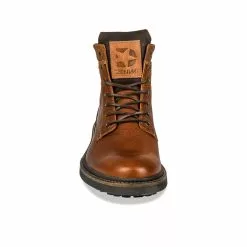 Bottines MARRON DENIM SIDE CUIR -Mocassins et bateaux boutique bottines marron denim side cuir 94