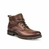 Bottines MARRON DENIM SIDE CUIR