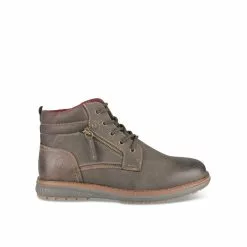Bottines MARRON RELIFE