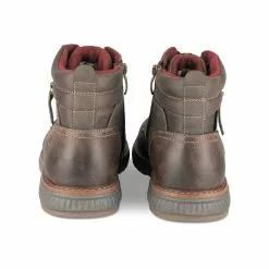 Bottines MARRON RELIFE 10 Bottines MARRON RELIFE -Mocassins et bateaux boutique bottines marron relife 3