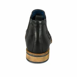 Bottines NOIR B-BLAKE -Mocassins et bateaux boutique bottines noir b blake 49
