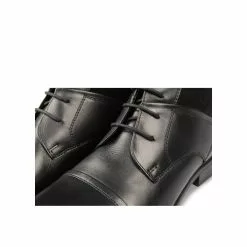 Bottines NOIR B-BLAKE CUIR -Mocassins et bateaux boutique bottines noir b blake cuir 10