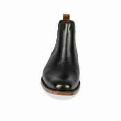 Bottines NOIR B-BLAKE CUIR -Mocassins et bateaux boutique bottines noir b blake cuir 21